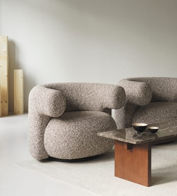 Burra lounge chair w. return - Zero 0110 - Normann Copenhagen