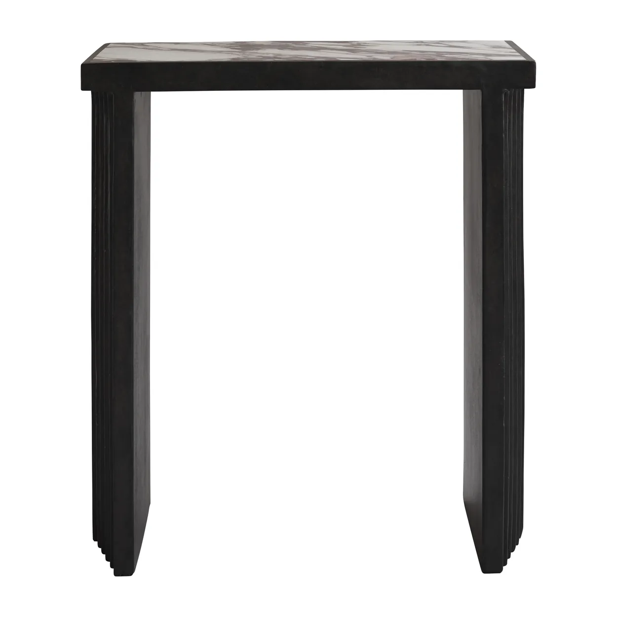 101 Copenhagen Arc table 33.5x70 cm Calacatta | Scandinavian Design | Side tables | Black