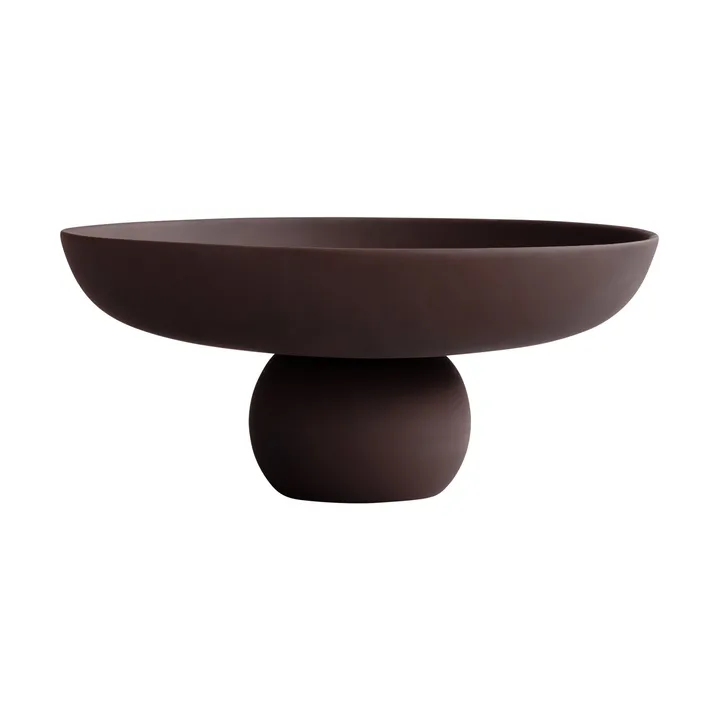 Baburu big bowl Ø43 cm - Chocolate brown - 101 Copenhagen