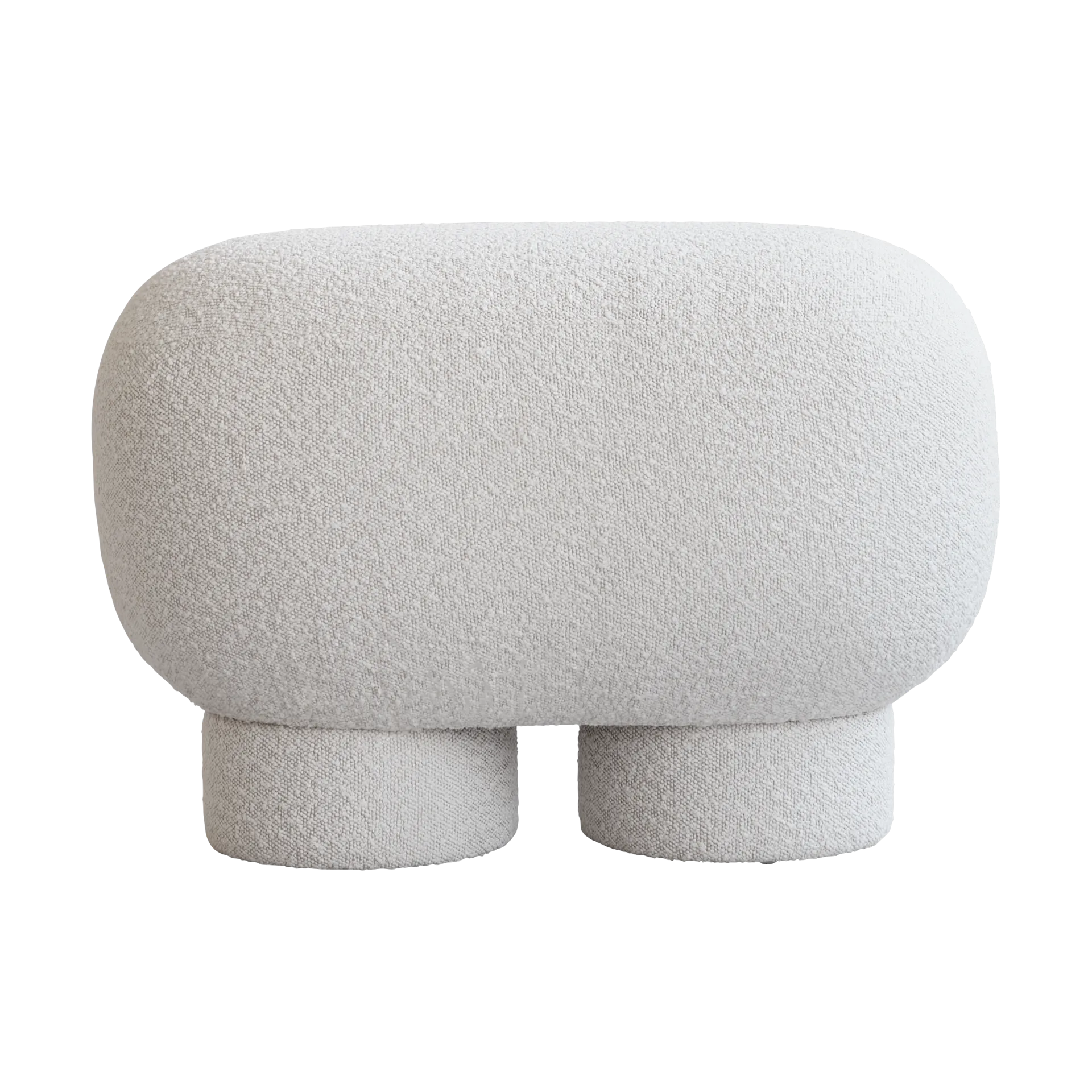 Big Foot bench small, Nubuck 101 Copenhagen