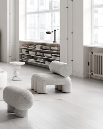 Big Foot bench small - Nubuck - 101 Copenhagen