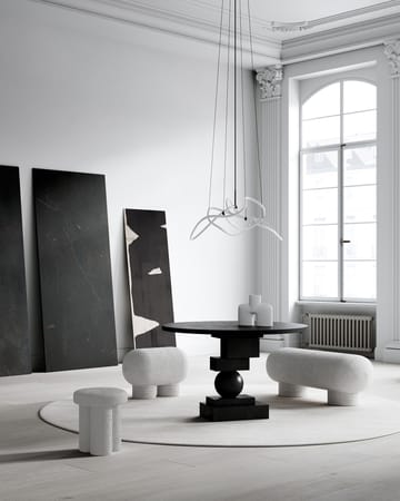 Big Foot bench small - Nubuck - 101 Copenhagen