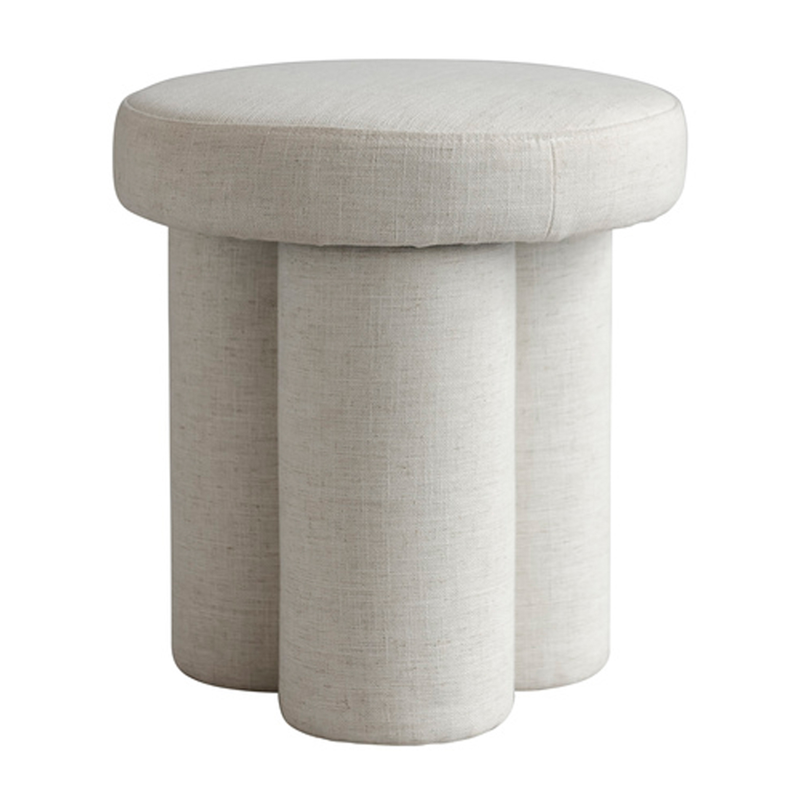 北欧 白スツール Big Foot Stool, Linen White Big Foot stool linen from 101 Copenhagen - NordicNest.com