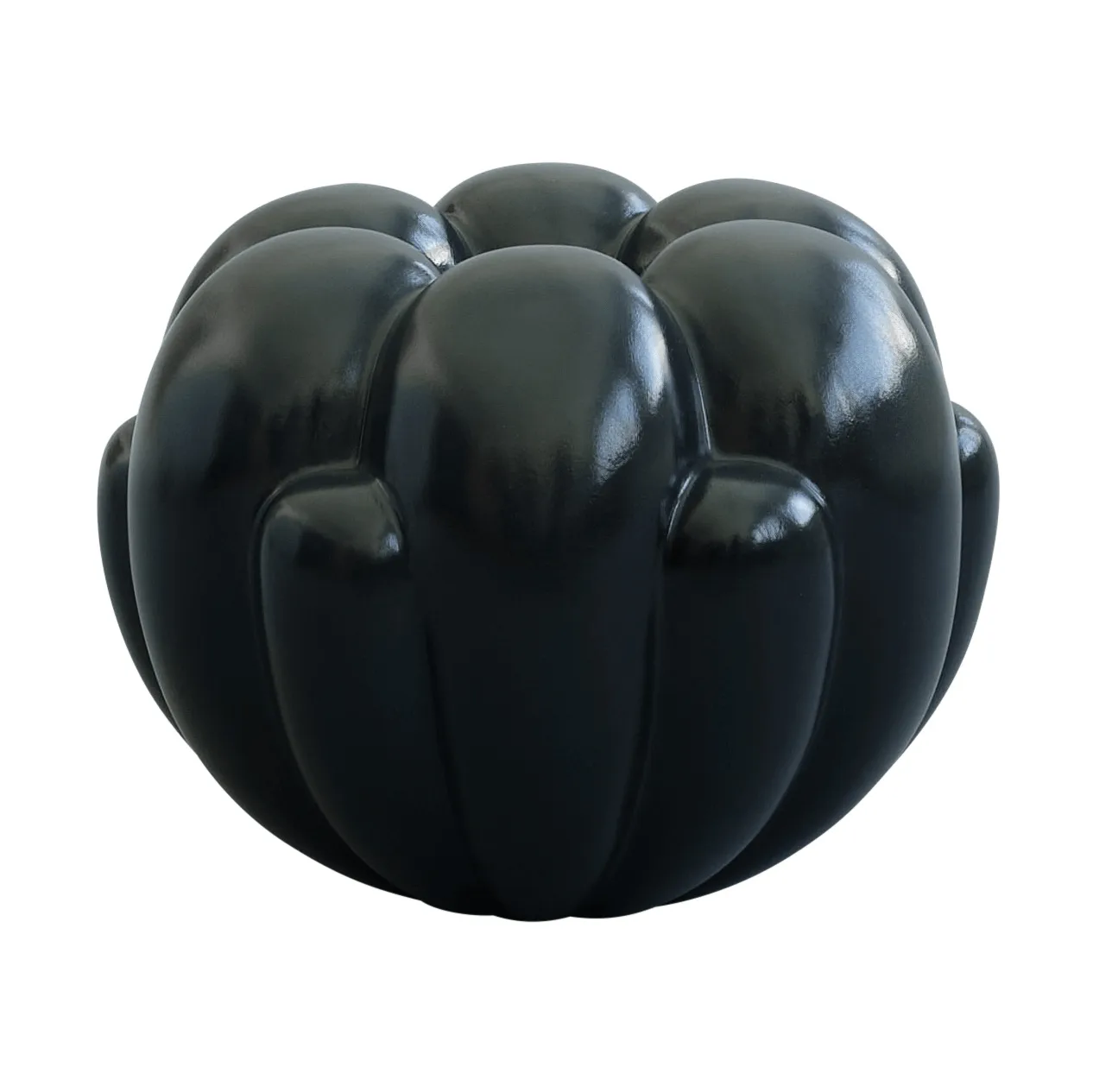 Bloom vase small 22.5x24 cm, Dark green 101 Copenhagen