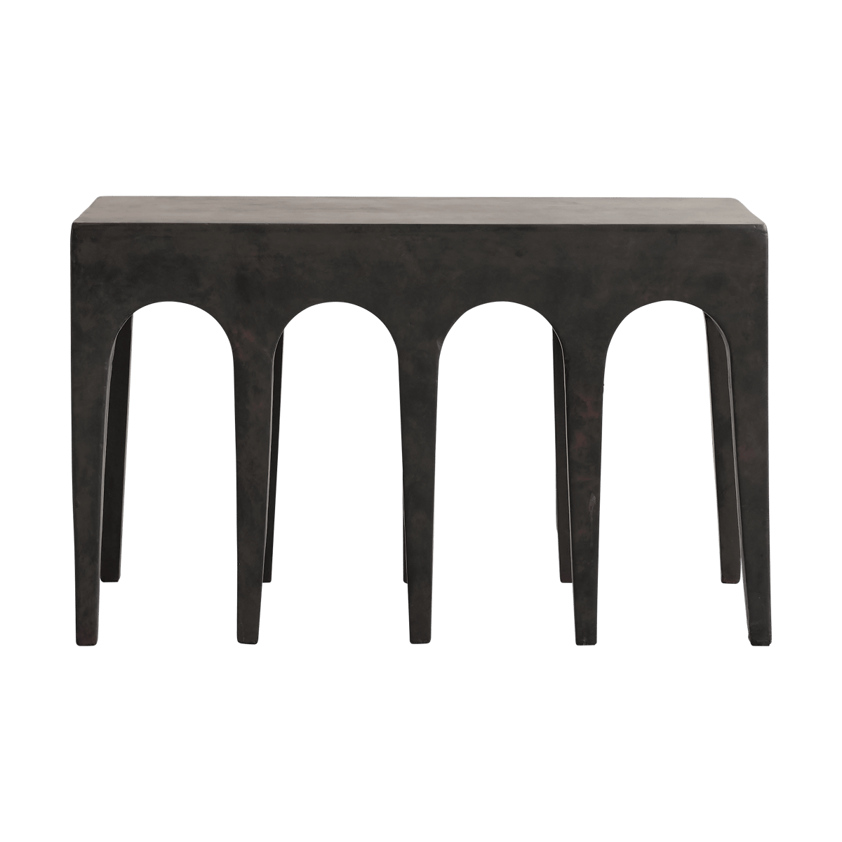 101 Copenhagen Bow Bench bench Coffee | Scandinavian Design | Benches | Brown