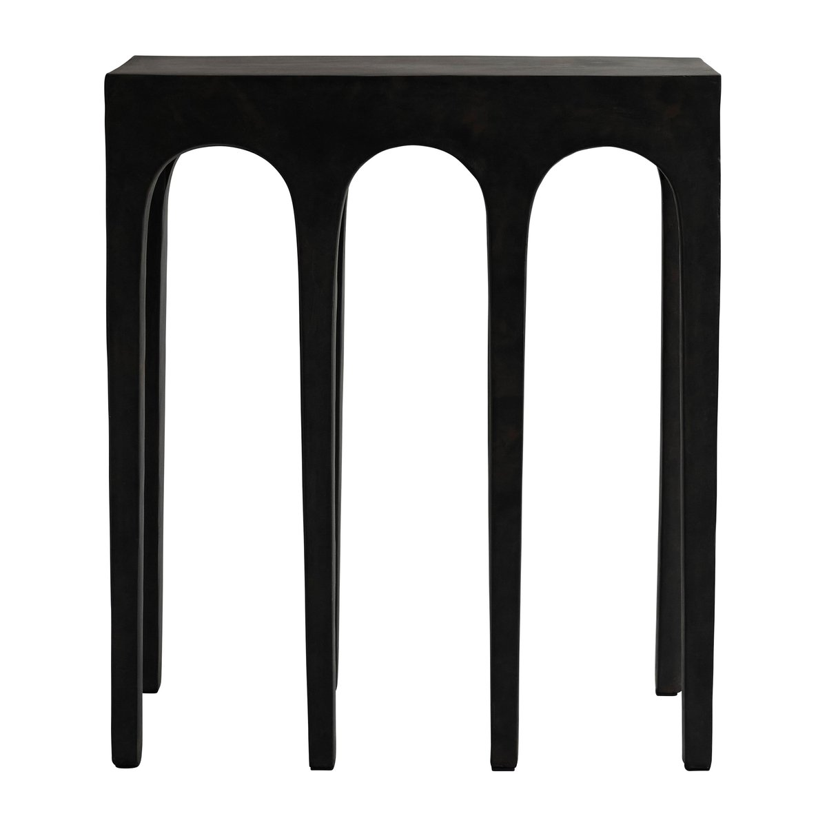 101 Copenhagen Bow Console table 70.5x80 cm Coffee | Scandinavian Design | Side tables | Brown