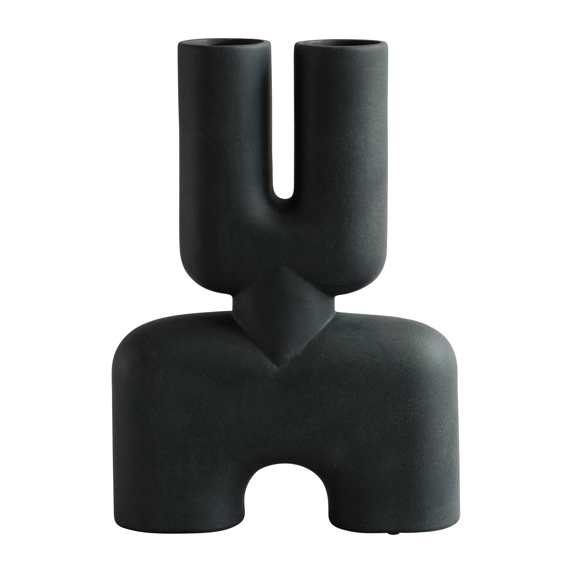 Cobra Double Medio vase 34x47 cm, Black 101 Copenhagen