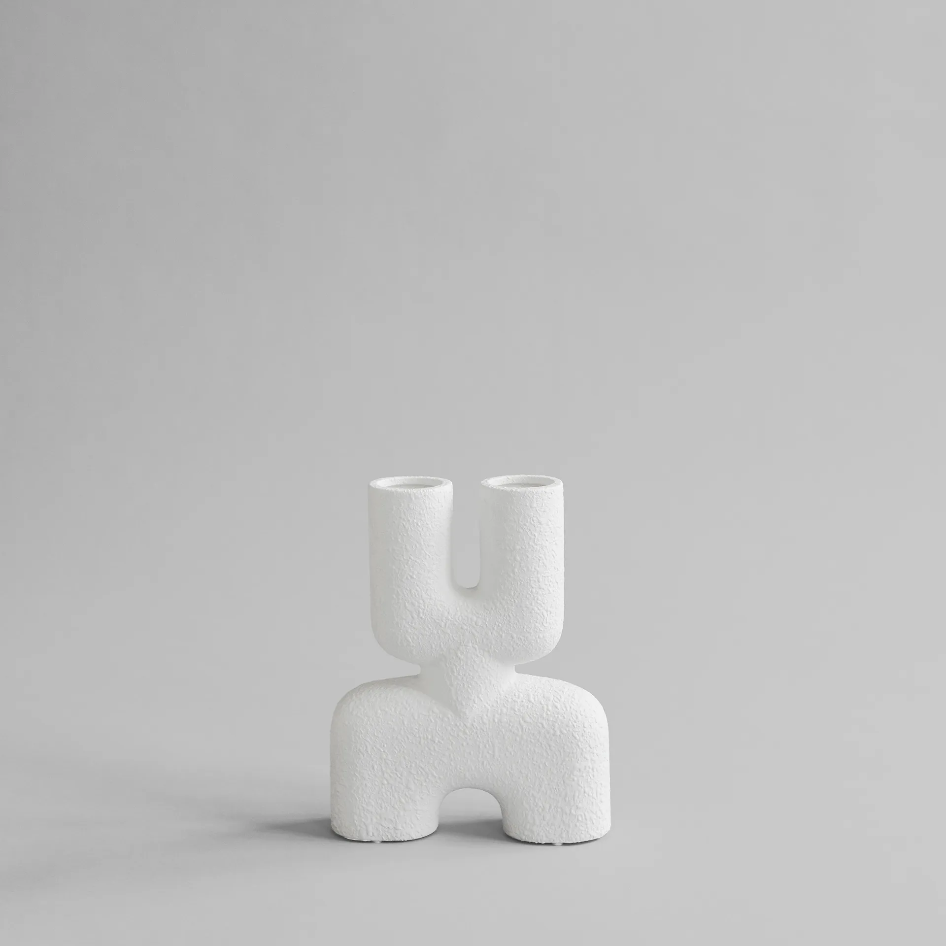 Cobra Double Mini vase 22x28 cm, Bubble white 101 Copenhagen