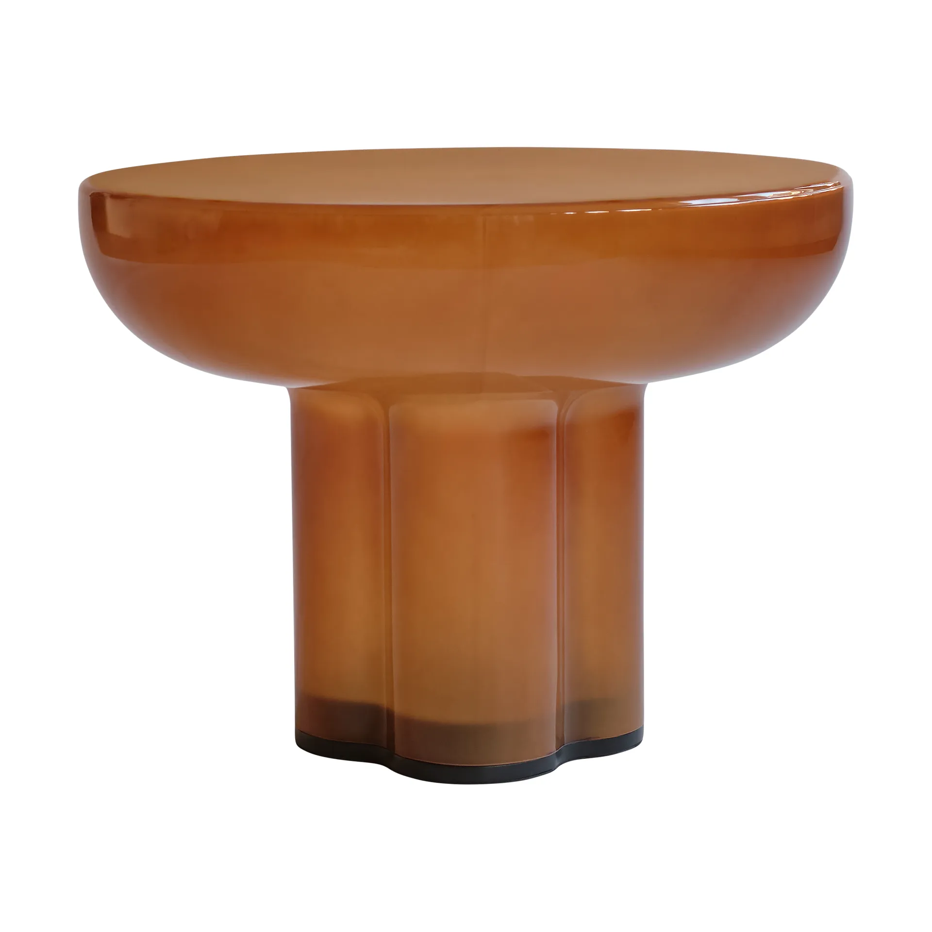 Crown side table low Ø65 cm, Caramel 101 Copenhagen