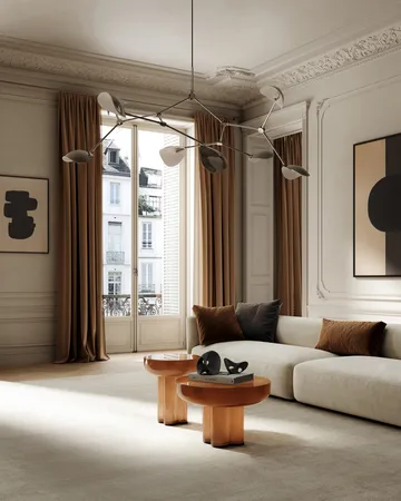 Crown side table tall Ø45 cm - Caramel - 101 Copenhagen