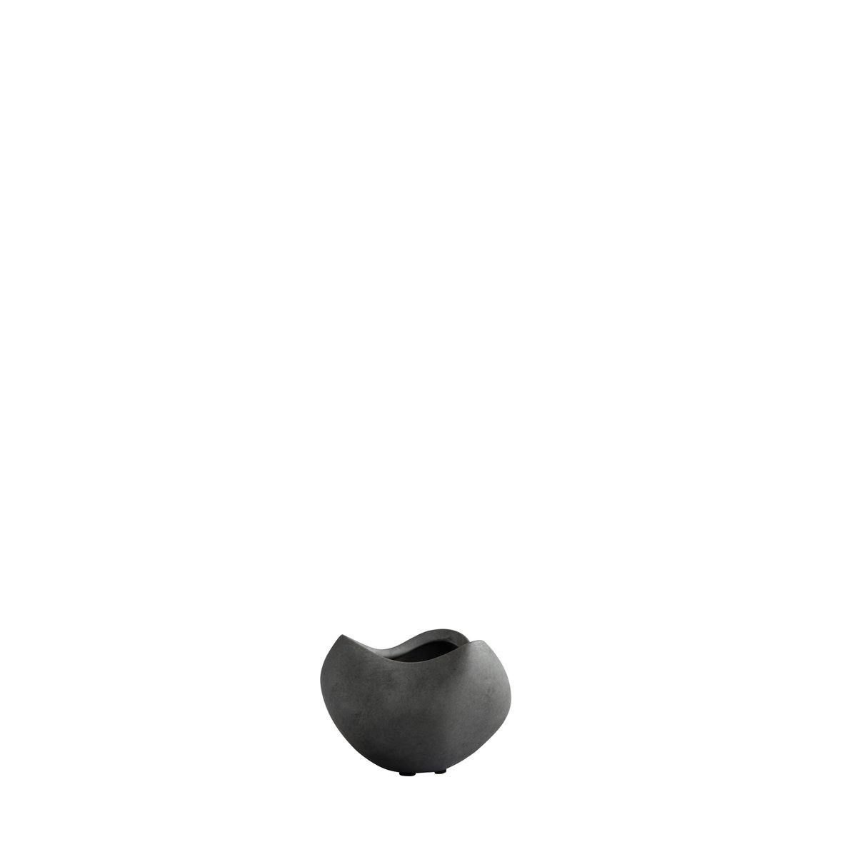 101 Copenhagen Curve mini bowl 11 cm Dark grey | Scandinavian Design | Decorative bowls | Grey