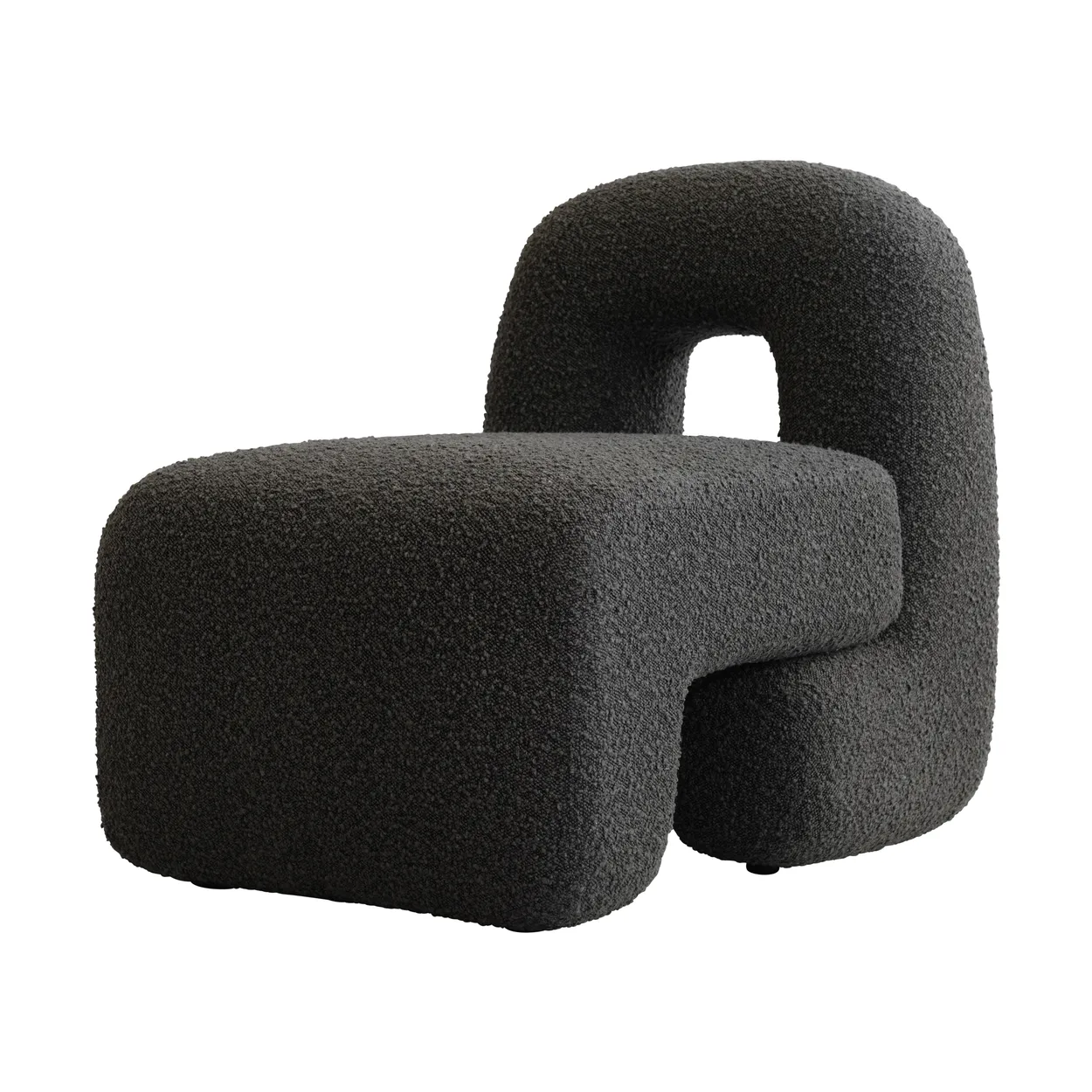 101 Copenhagen Daiku lounge chair Deep taupe | Scandinavian Design | Chairs | Black