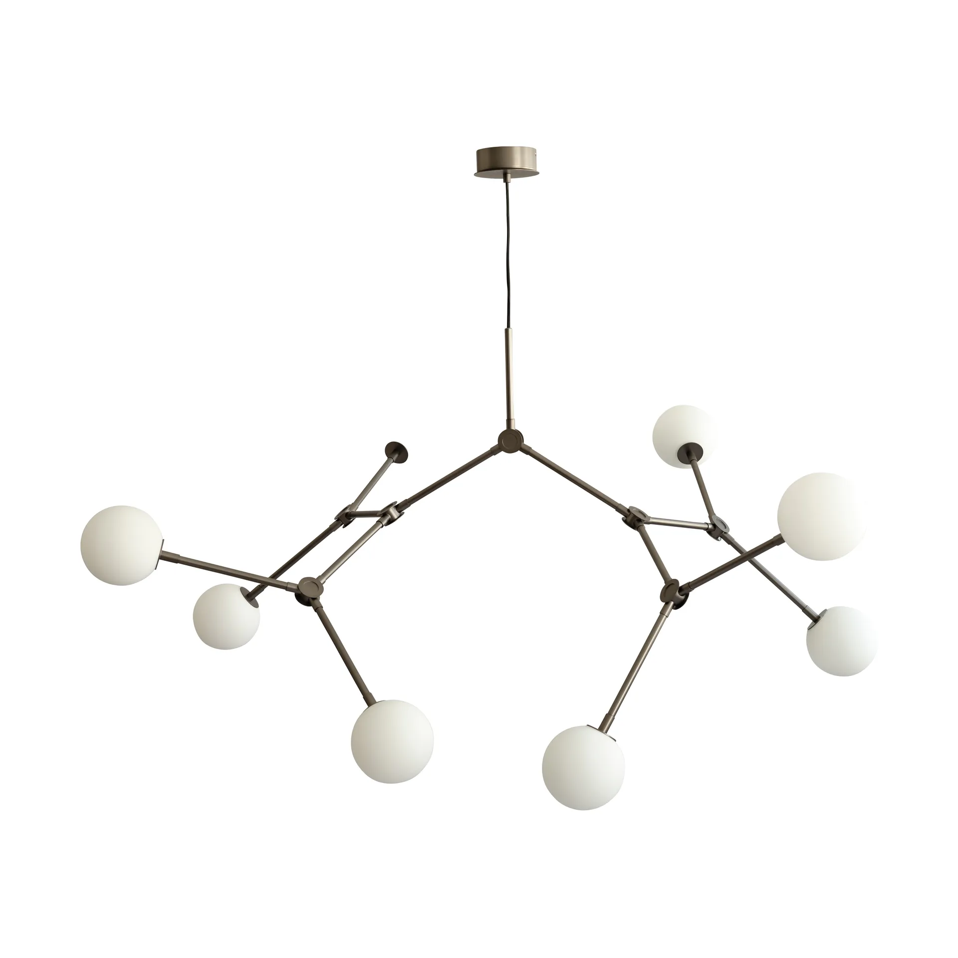 Drop Chandelier Bulp chandelier grande, Gray 101 Copenhagen