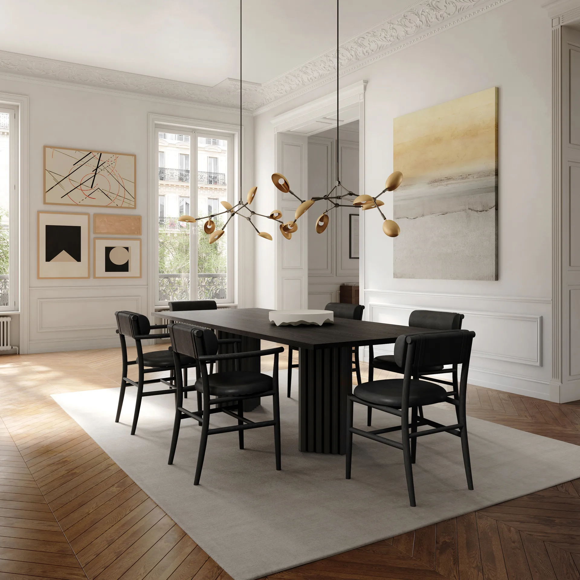 Drop Chandelier chandelier mini, Brass 101 Copenhagen