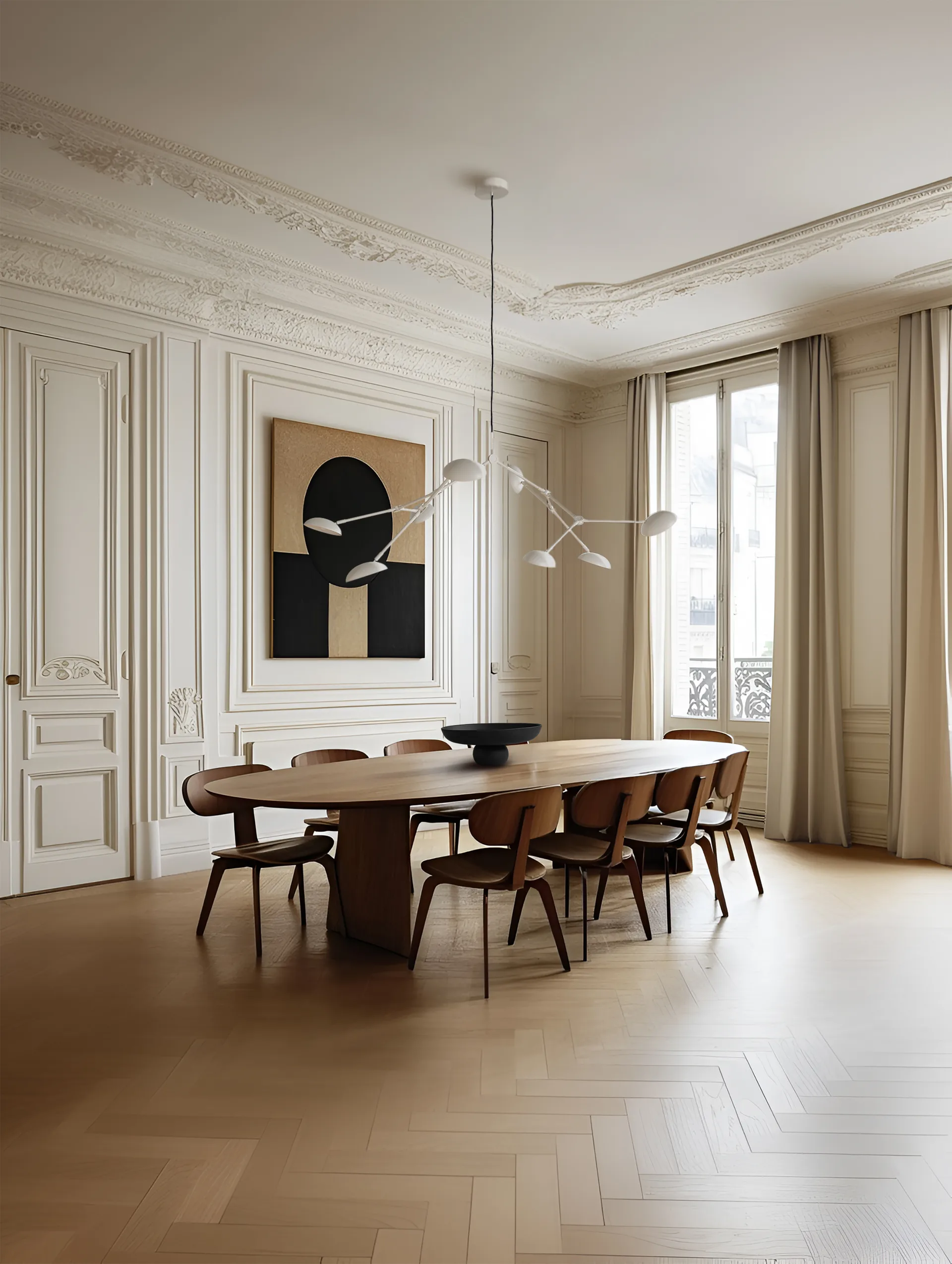 Drop Chandelier chandelier, White 101 Copenhagen