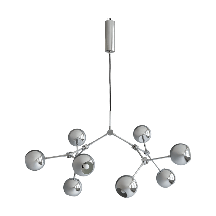 Drop Chandelier Globe mini chandelier - Chrome - 101 Copenhagen
