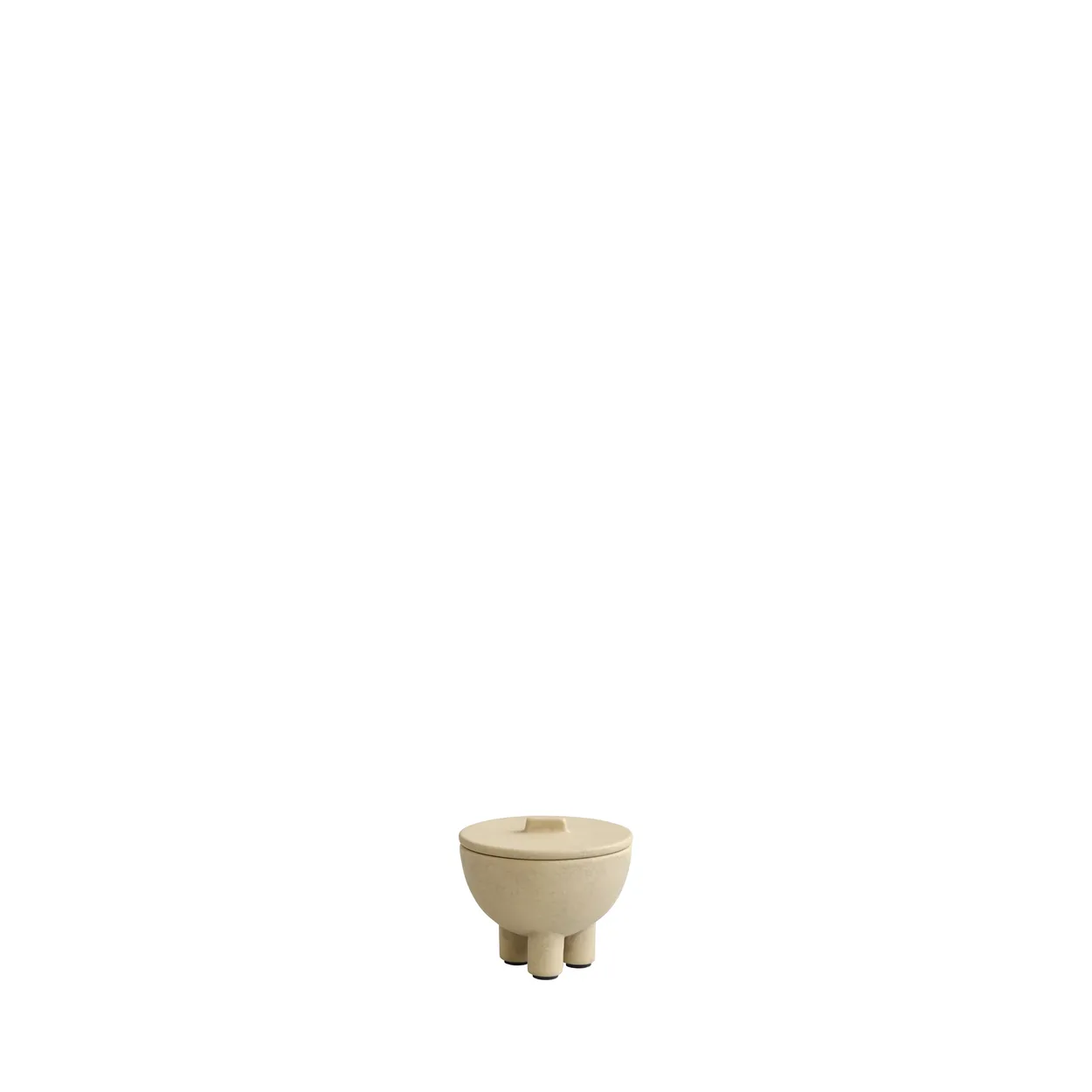 101 Copenhagen Duck bowl with lid mini Sand | Scandinavian Design | Decorative accessories | Beige