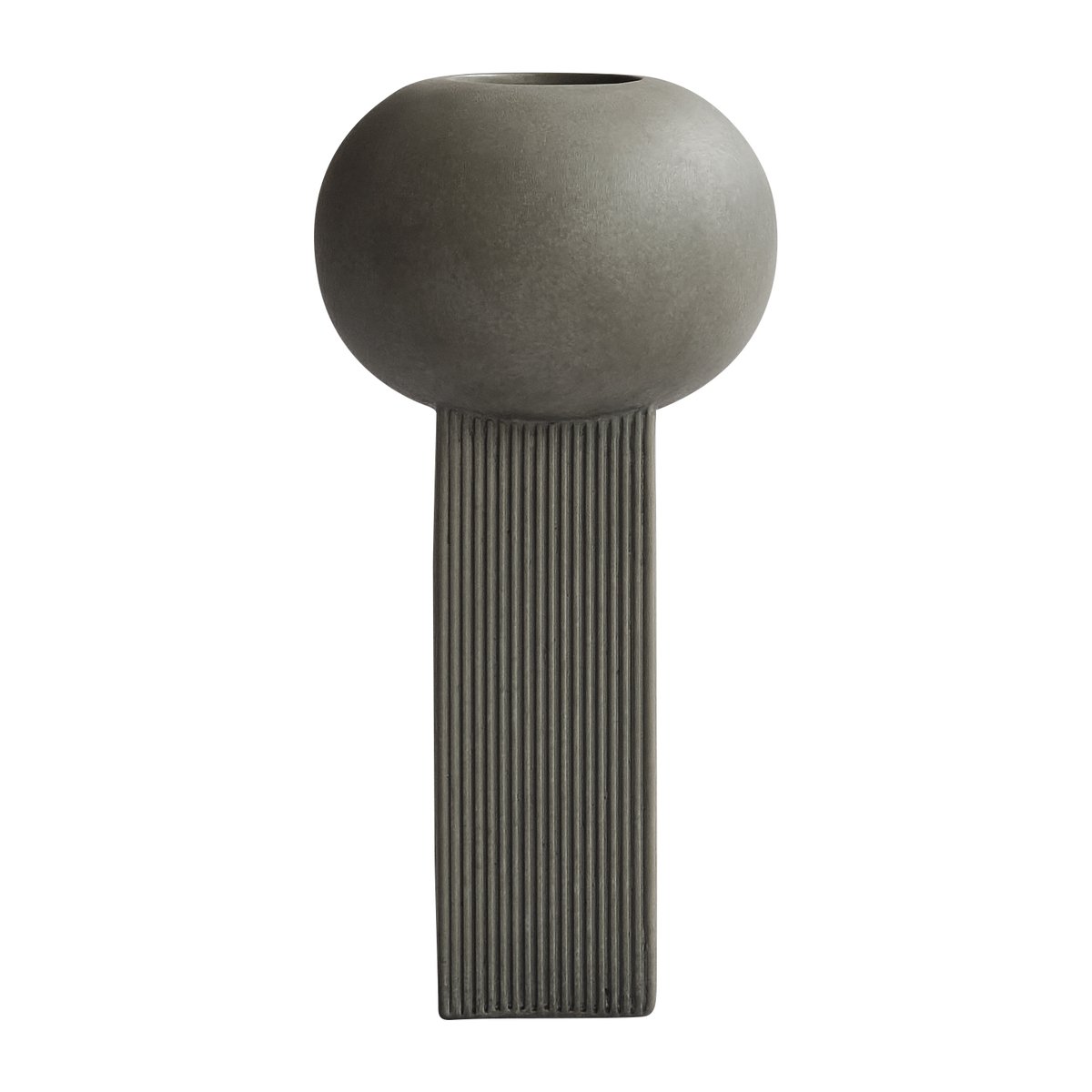 101 Copenhagen Empire vase o15 cm Dark Grey | Scandinavian Design | Vases | Grey
