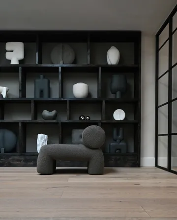 Foku Chair lounge chair - Deep taupe - 101 Copenhagen