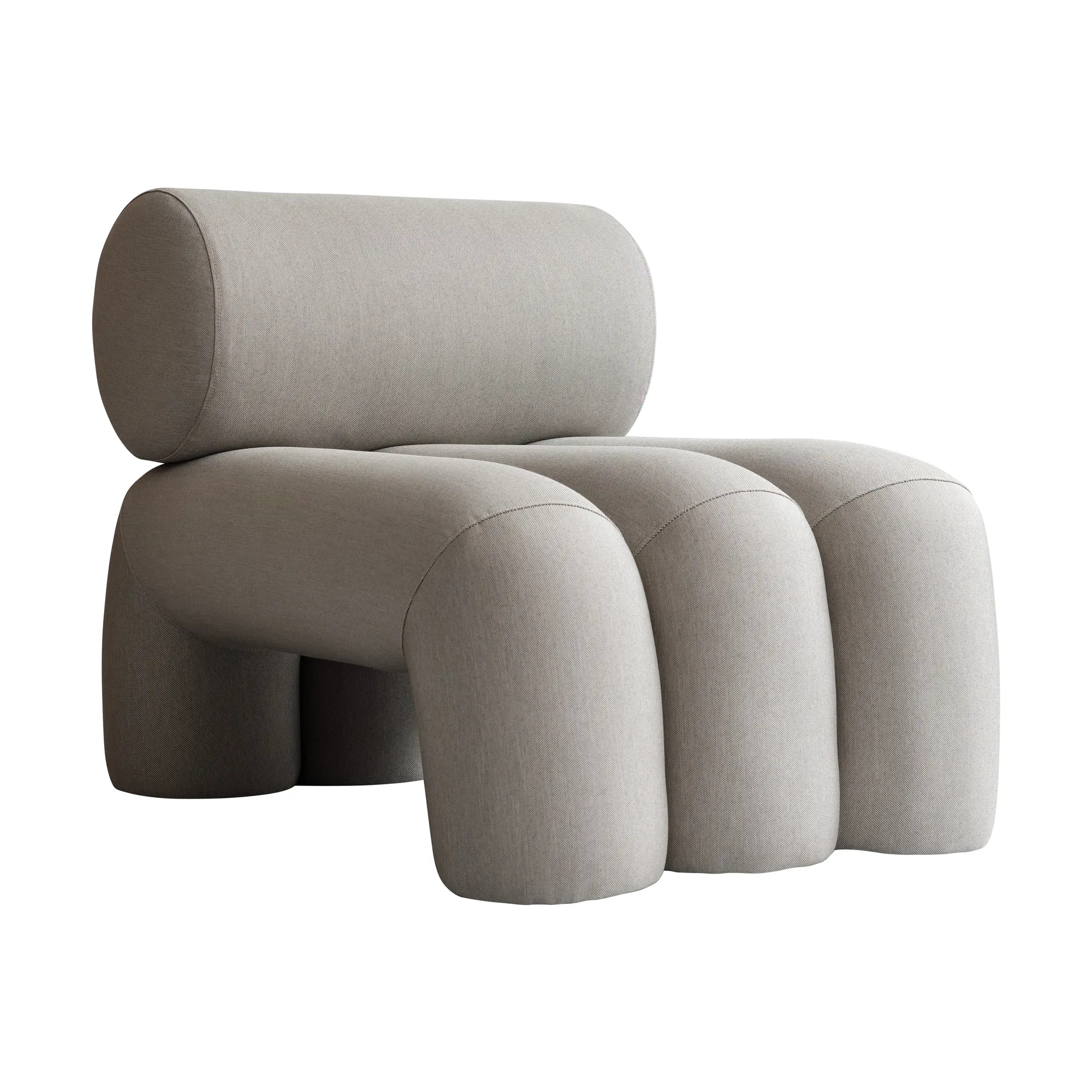 Foku Chair lounge chair, Taupe 101 Copenhagen