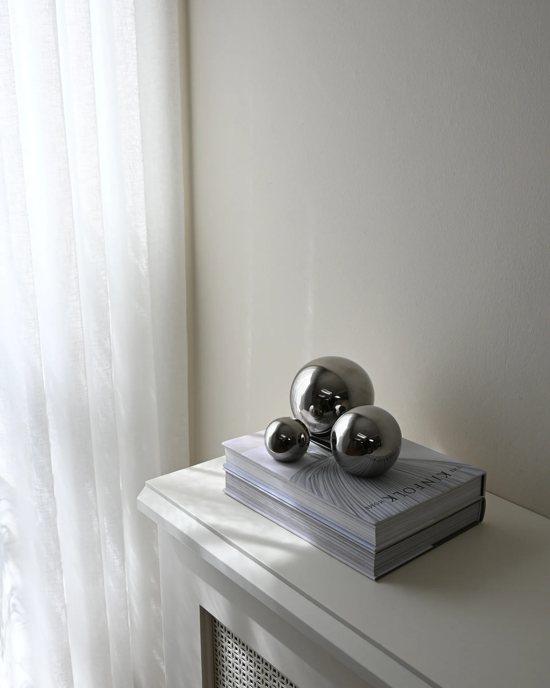 Gallery Balls decoration set of 3, Chrome 101 Copenhagen