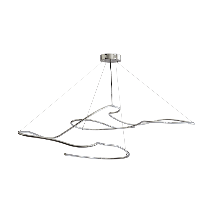 Ghost Chandelier big ceiling lamp, Chrome 101 Copenhagen