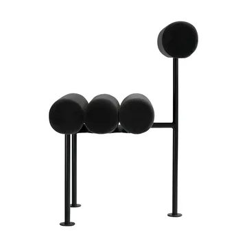Hiro dining chair - Black frame-peat - 101 Copenhagen