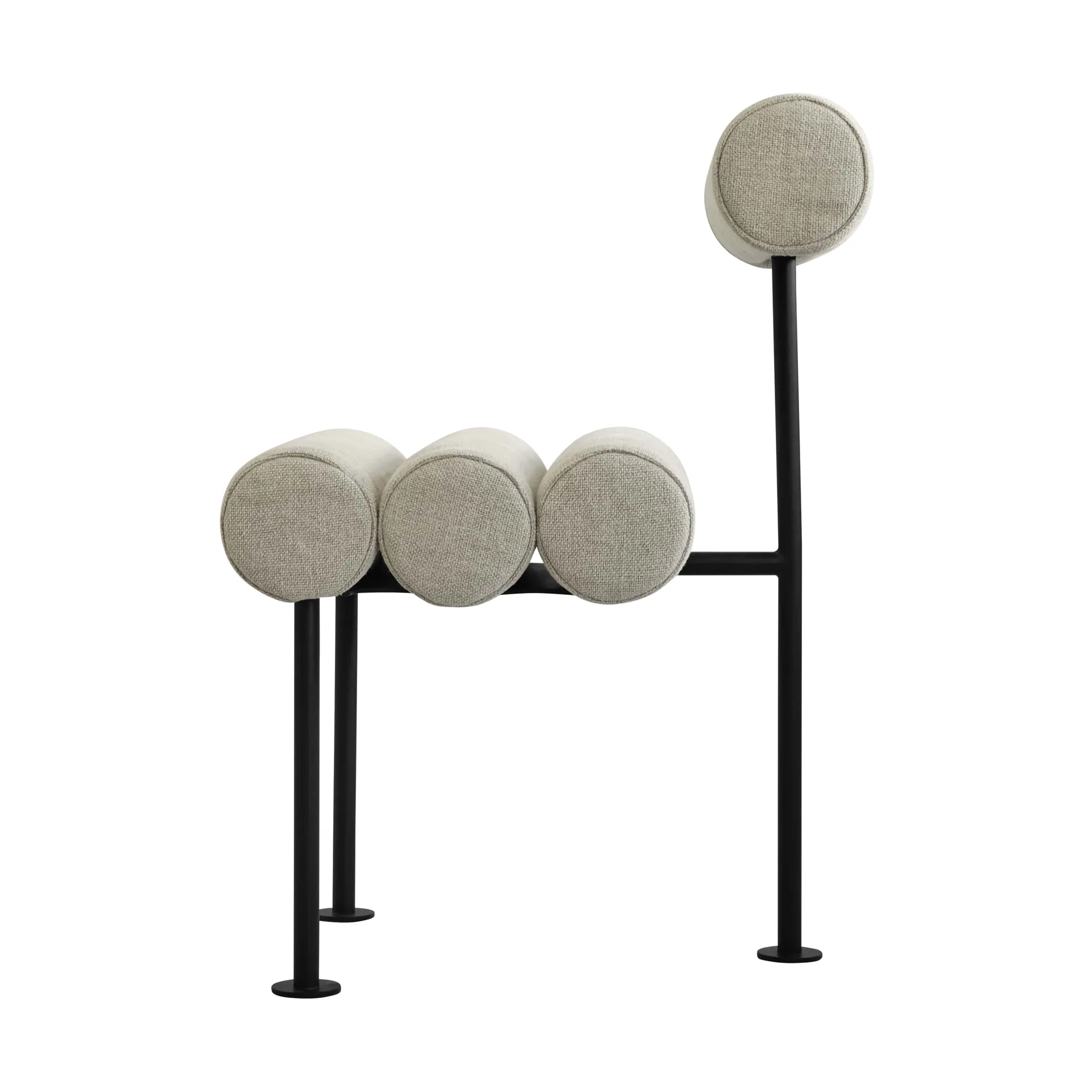 Hiro dining chair, Black frame-Sand 101 Copenhagen