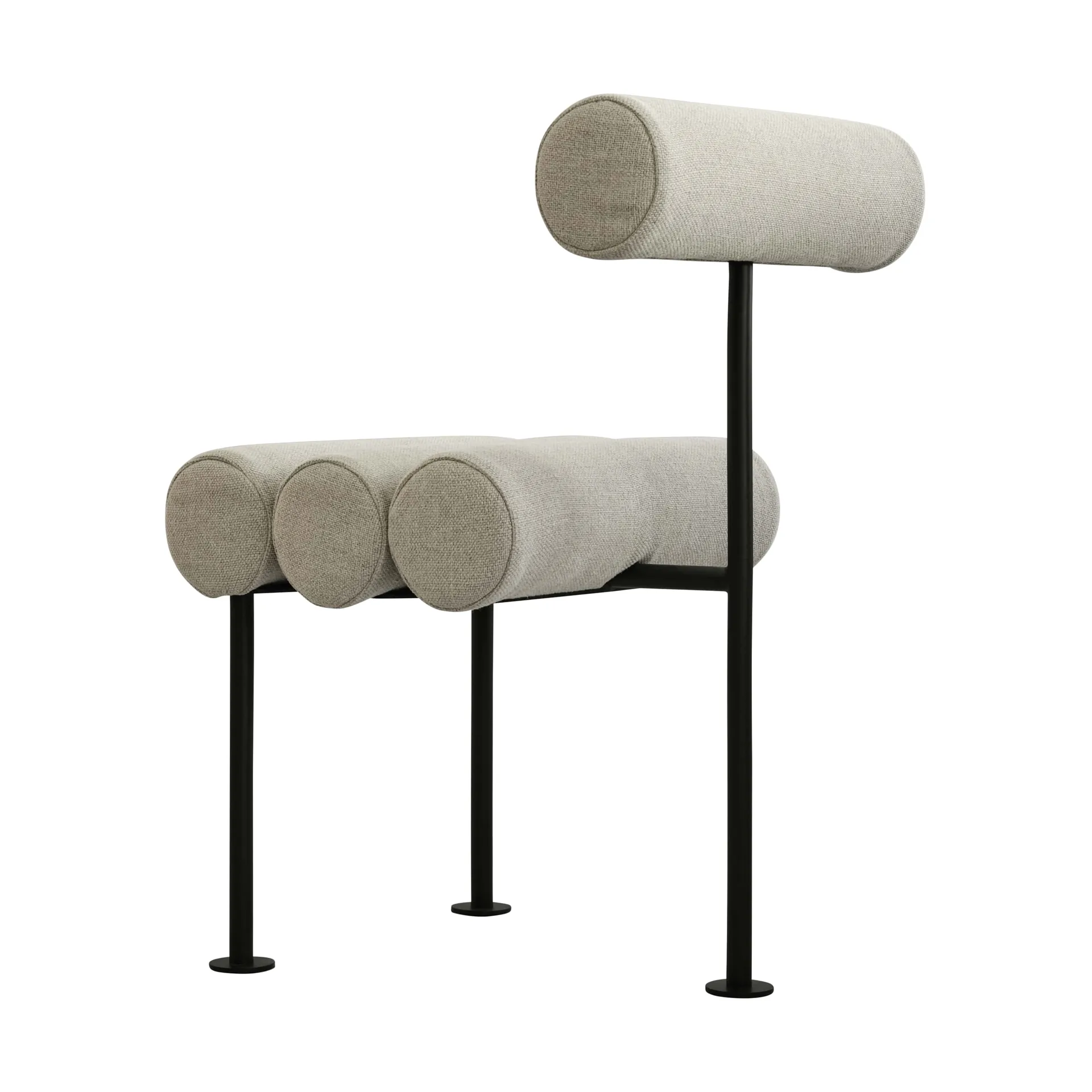 Hiro dining chair, Black frame-Sand 101 Copenhagen