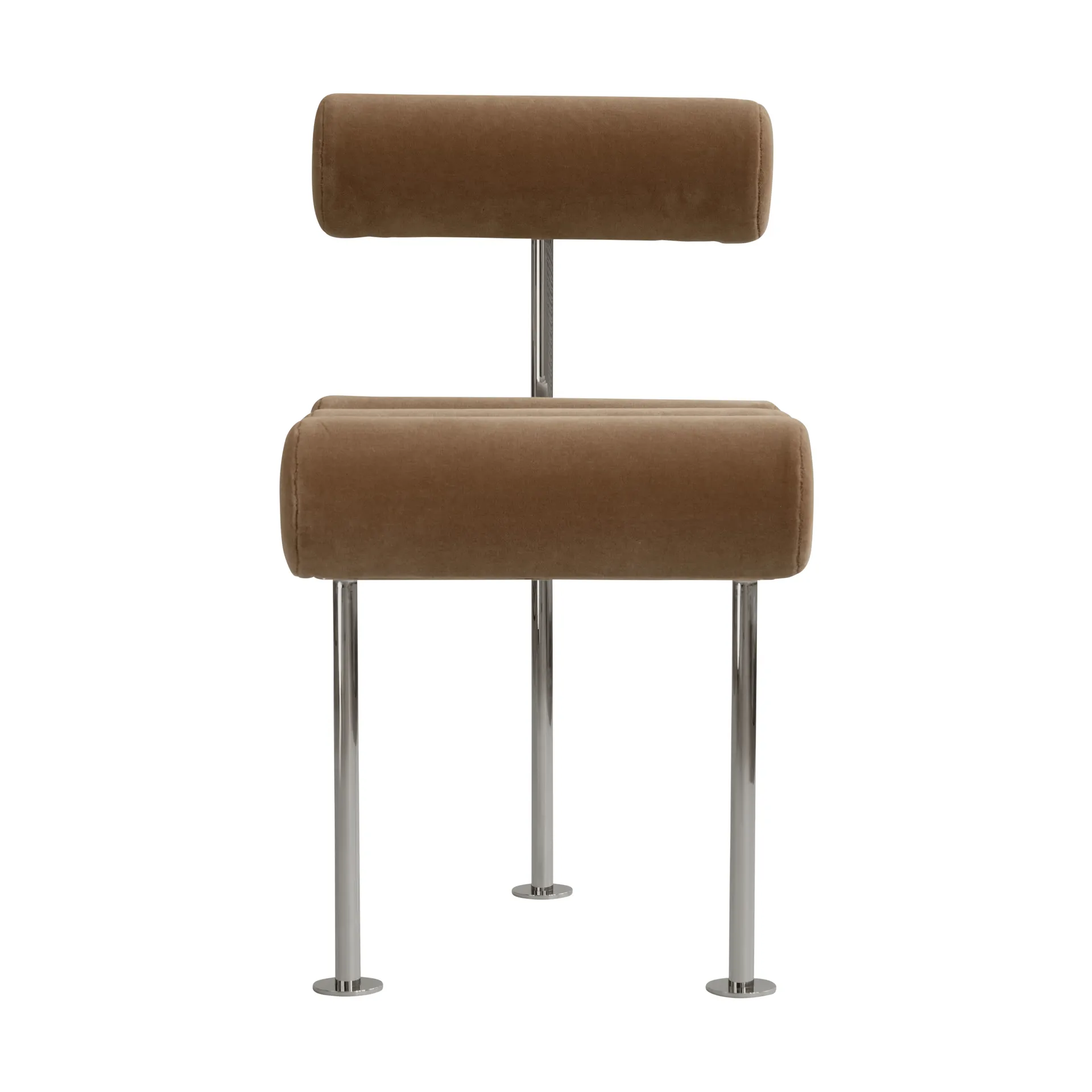 Hiro dining chair, Stainless steel-desert 101 Copenhagen