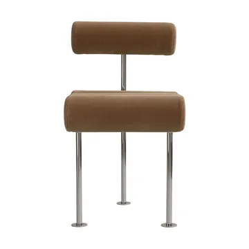 Hiro dining chair - Stainless steel-desert - 101 Copenhagen