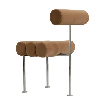 Hiro dining chair - Stainless steel-desert - 101 Copenhagen