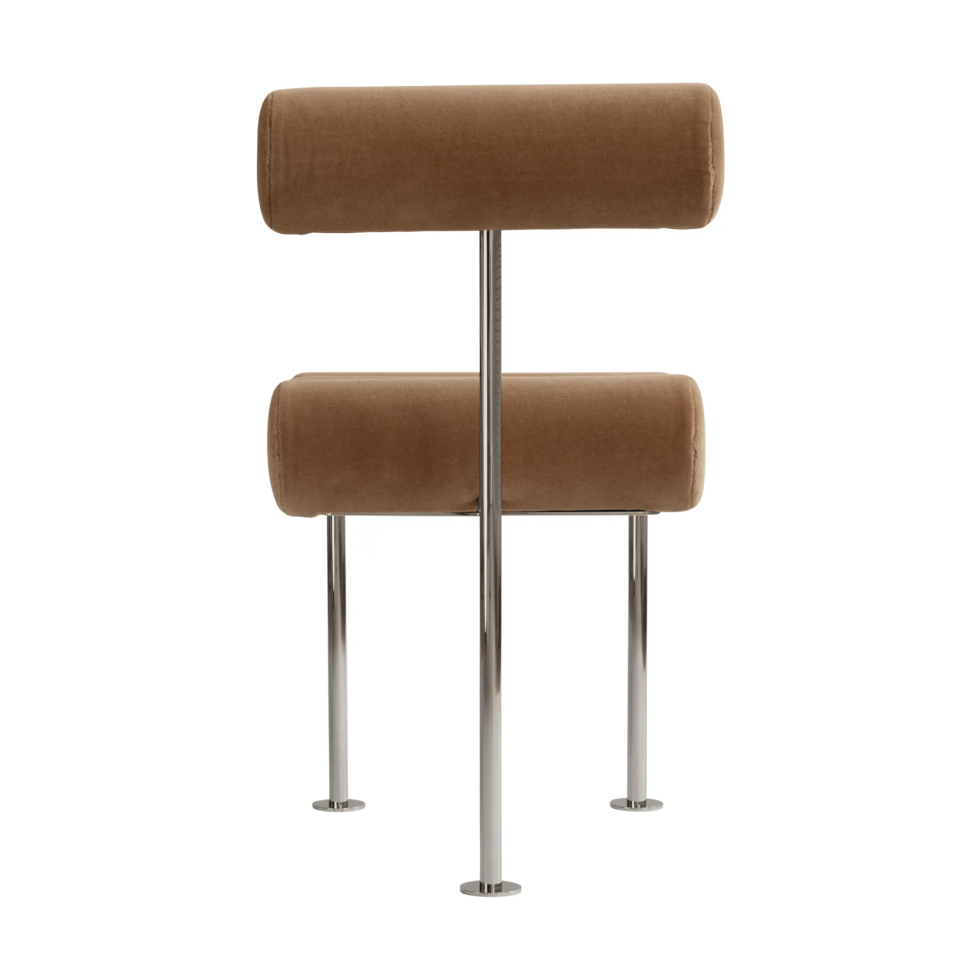 Hiro dining chair, Stainless steel-desert 101 Copenhagen