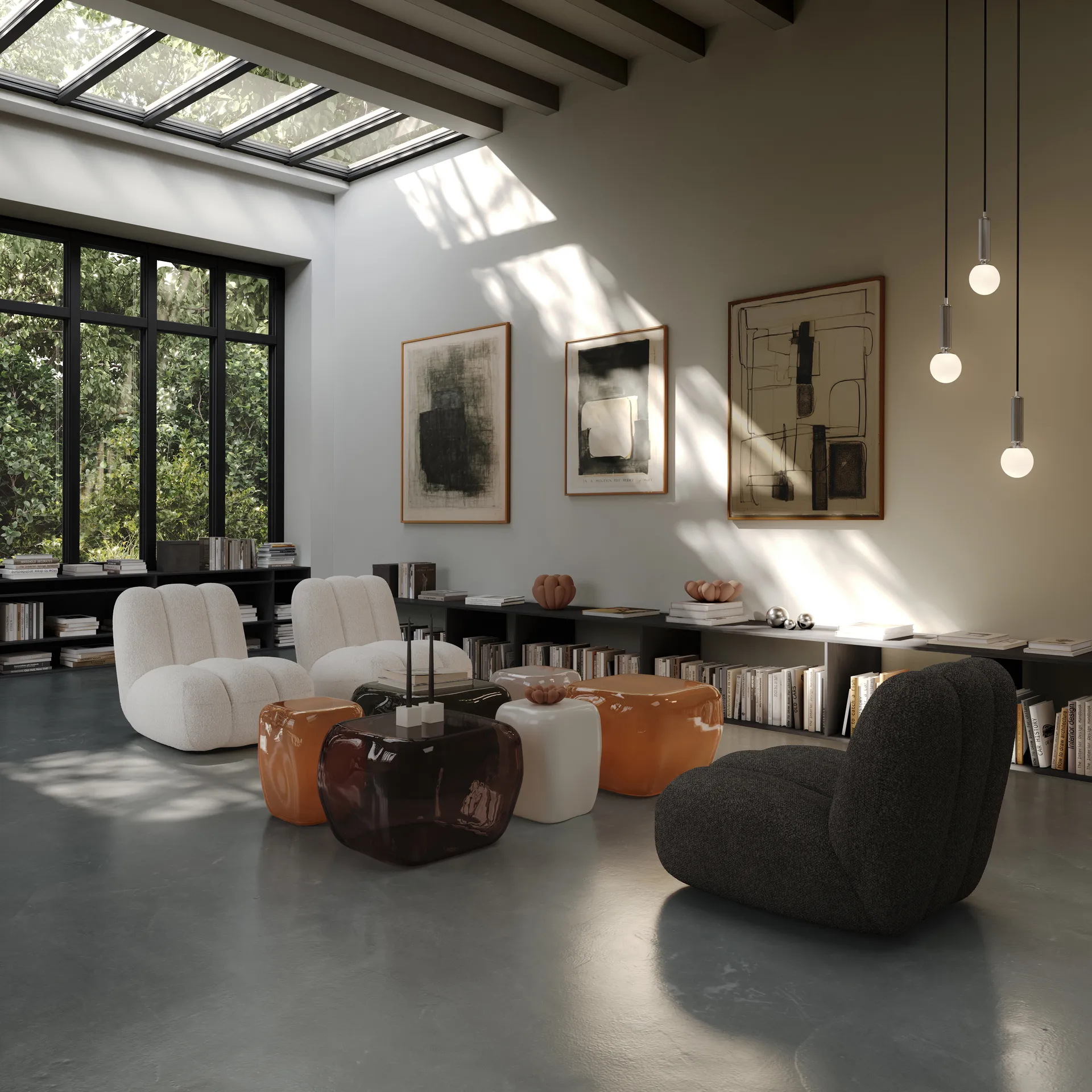 Ishi coffee table medium, Caramel 101 Copenhagen