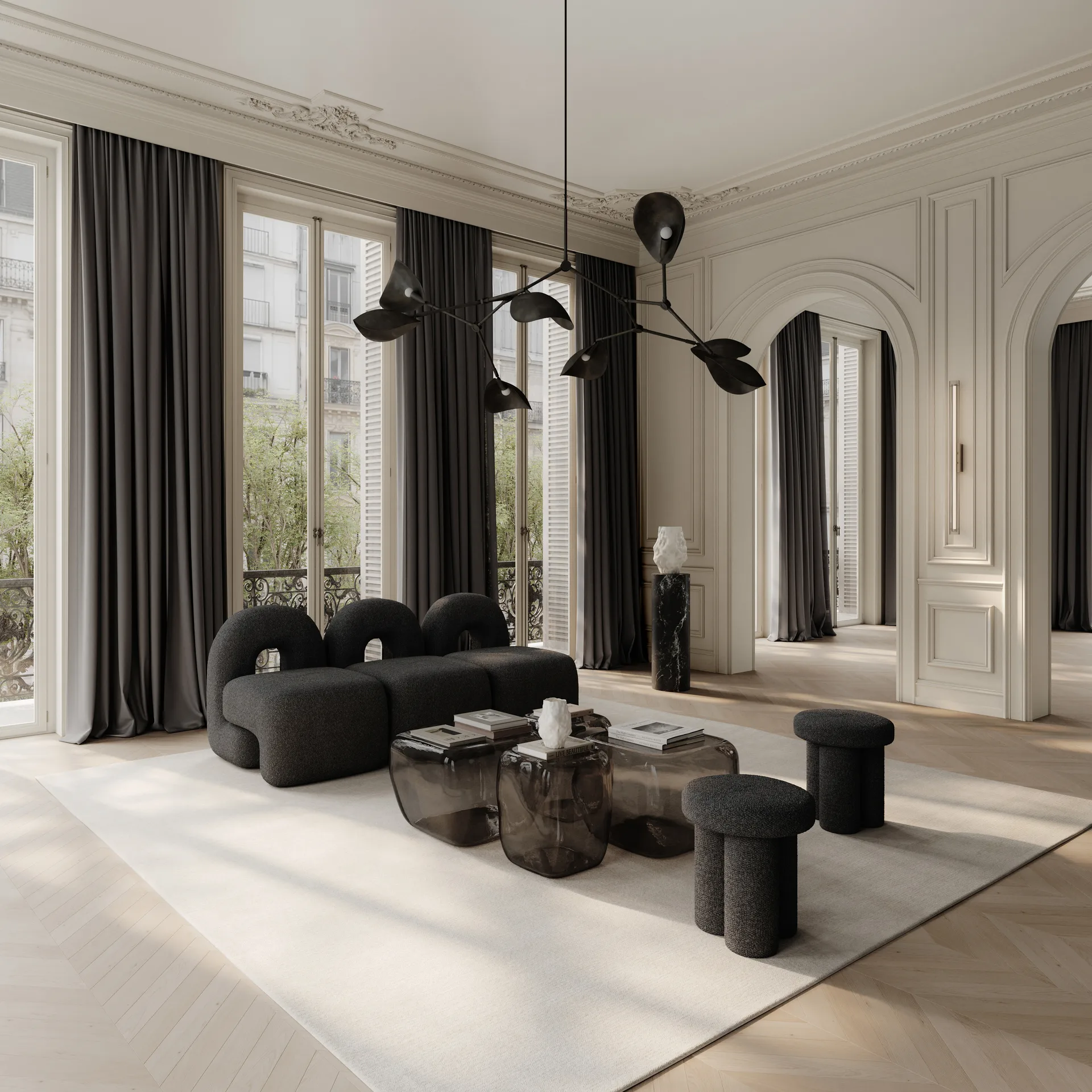 Isis coffee table mini, Smoked forest 101 Copenhagen