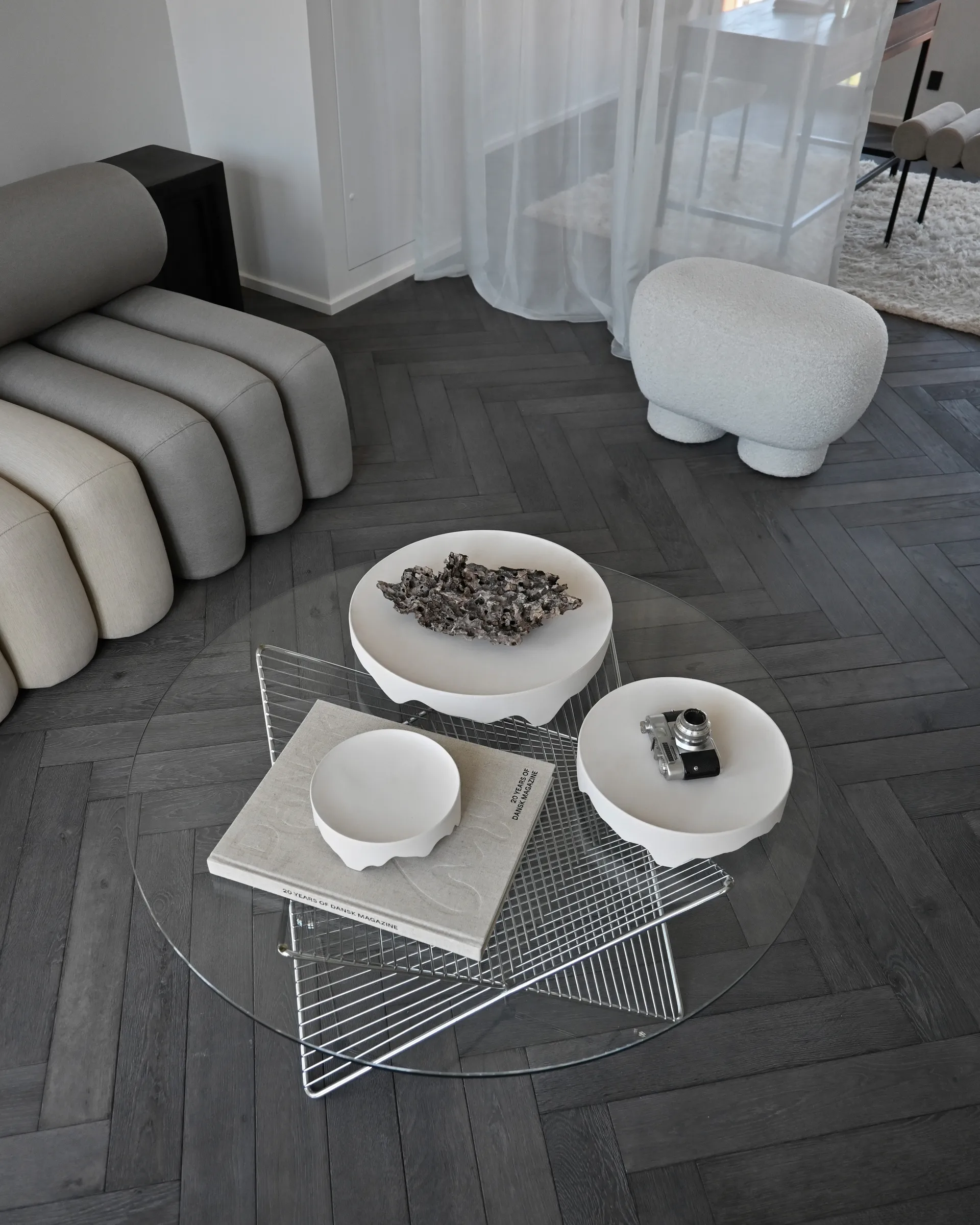 Iwa decorative tray, Birch, Ø20 101 Copenhagen