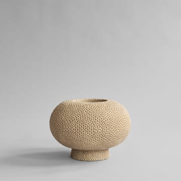 Kabin vase Ø35 cm - Sand - 101 Copenhagen