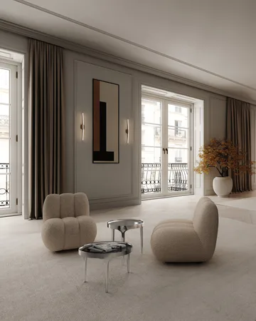 Phantom side table - Chrome low - 101 Copenhagen