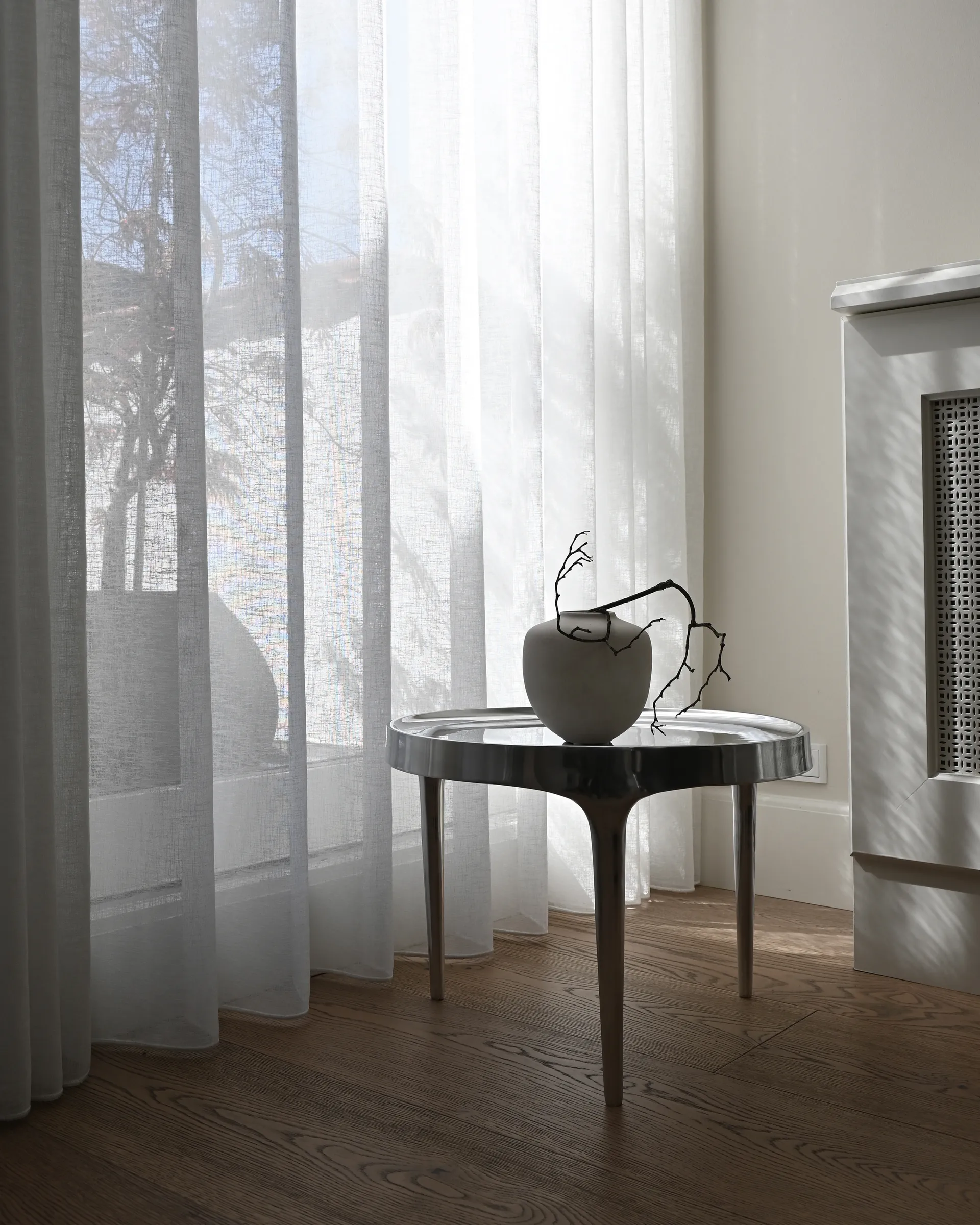 Phantom side table, Chrome tall 101 Copenhagen