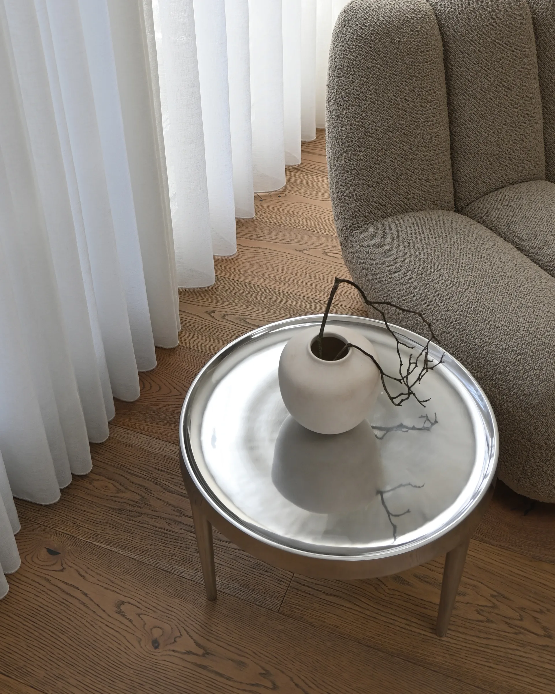 Phantom side table, Chrome tall 101 Copenhagen