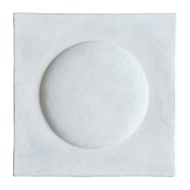 Sculpt Art Shield wall decoration 58x58 cm - Chalk white - 101 Copenhagen