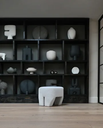 Sculpt stool - Off white - 101 Copenhagen
