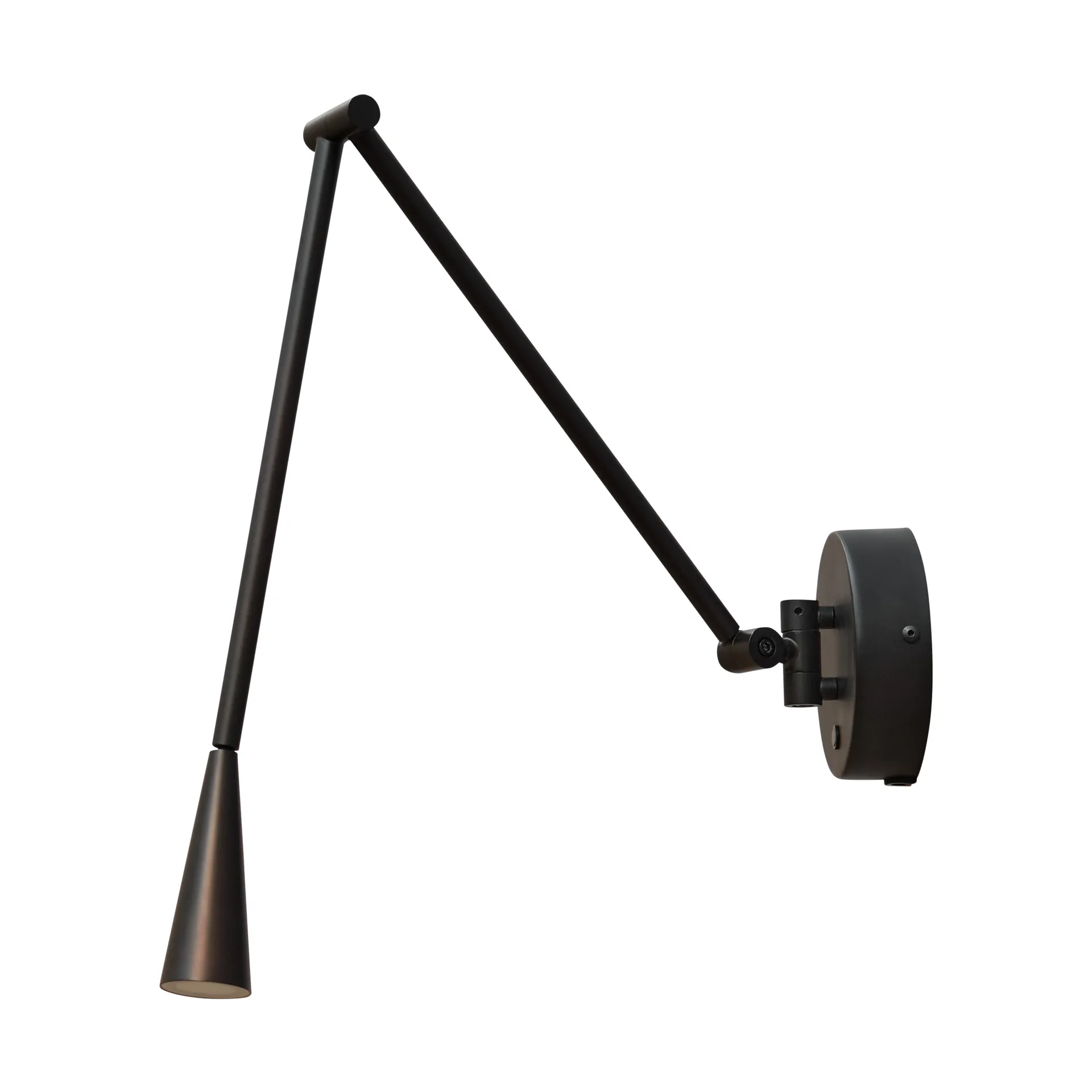 Snake wall lamp, Burned Black 101 Copenhagen