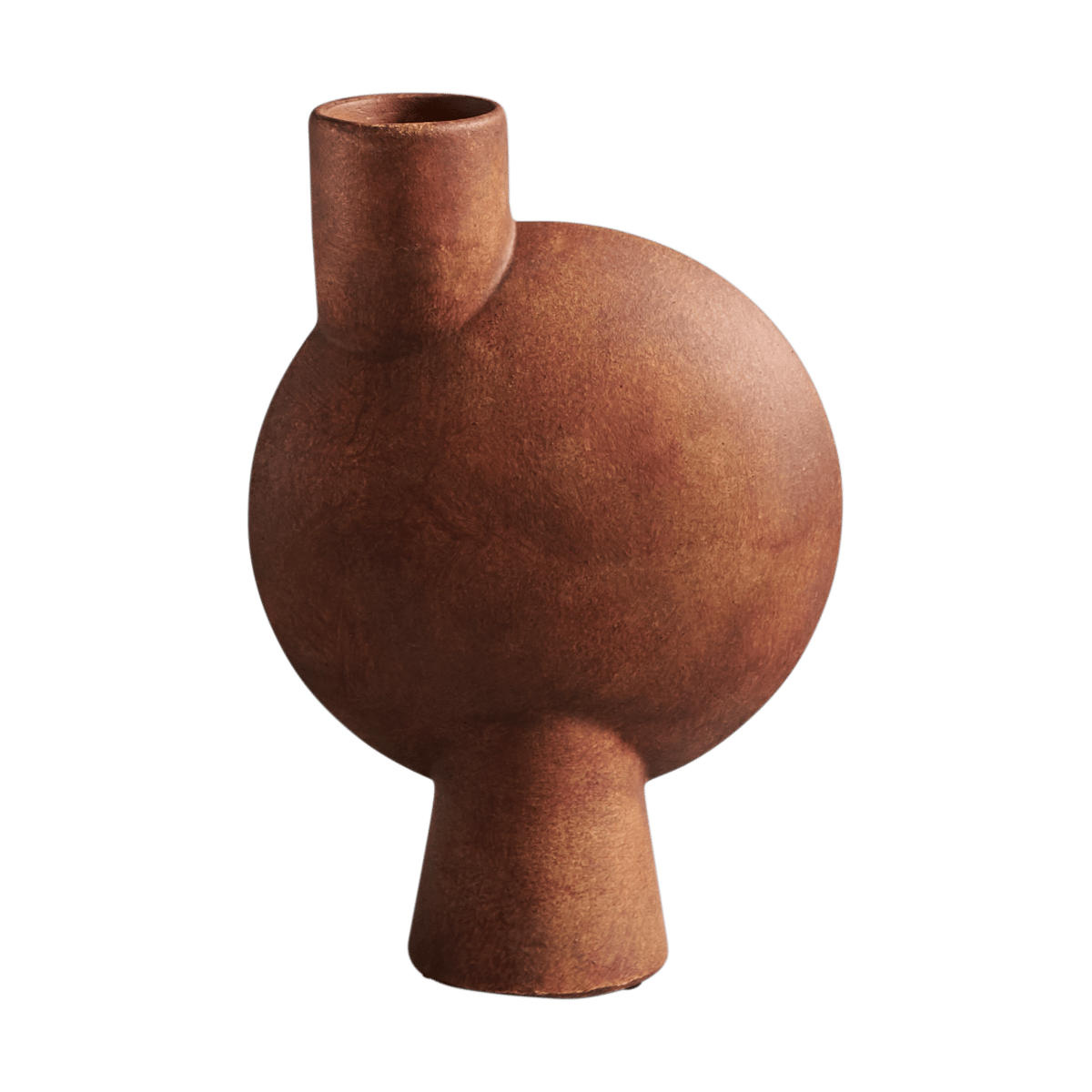 101 Copenhagen Sphere Bubl vase Midi Terracotta | Scandinavian Design | Vases | Orange