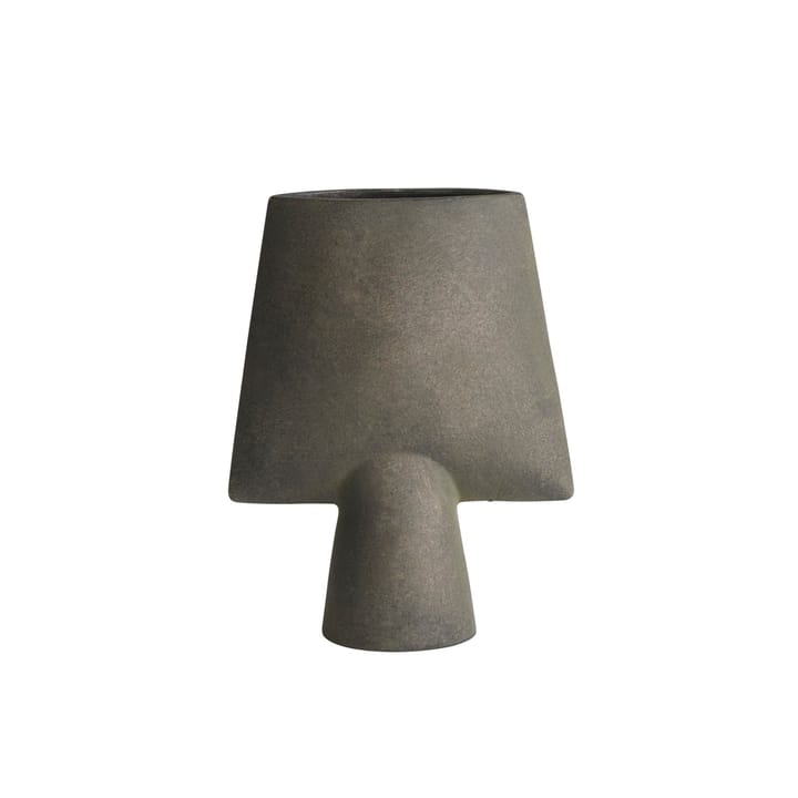 Sphere square vase mini - Dark gray - 101 Copenhagen