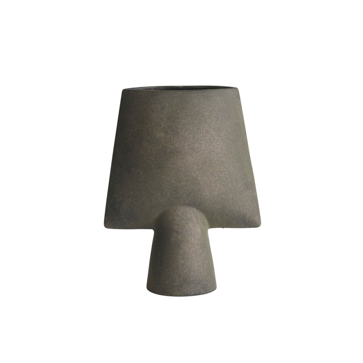 101 Copenhagen Sphere square vase mini Dark gray | Scandinavian Design | Vases | Grey