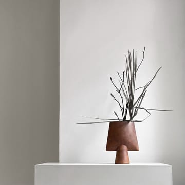 Sphere square vase mini - Terracotta - 101 Copenhagen