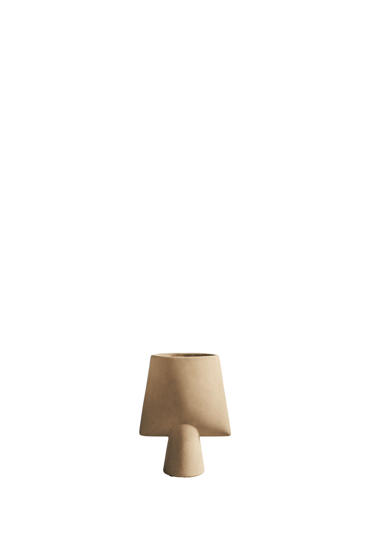 101 Copenhagen Sphere vase square mini Sand | Scandinavian Design | Vases | Beige
