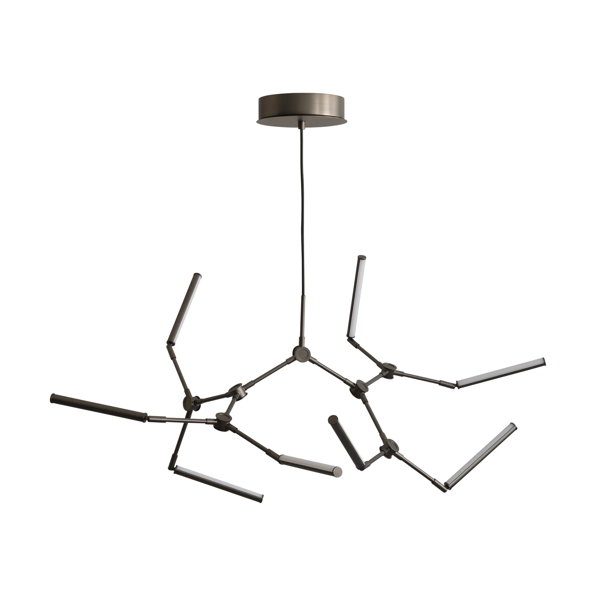 Stick chandelier ceiling crown mini, Bronze 101 Copenhagen