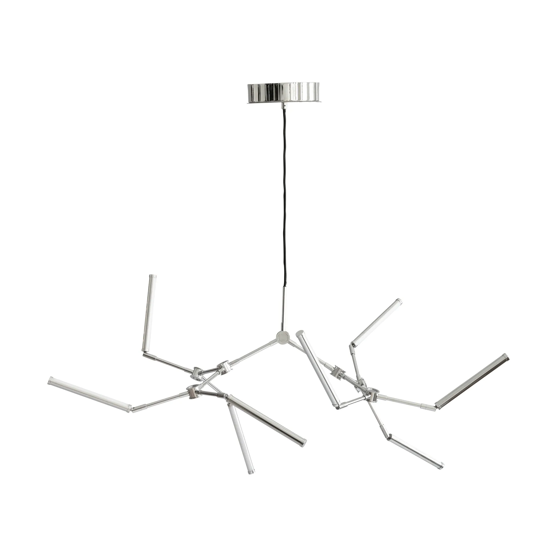 Stick chandelier ceiling crown mini, Chrome 101 Copenhagen